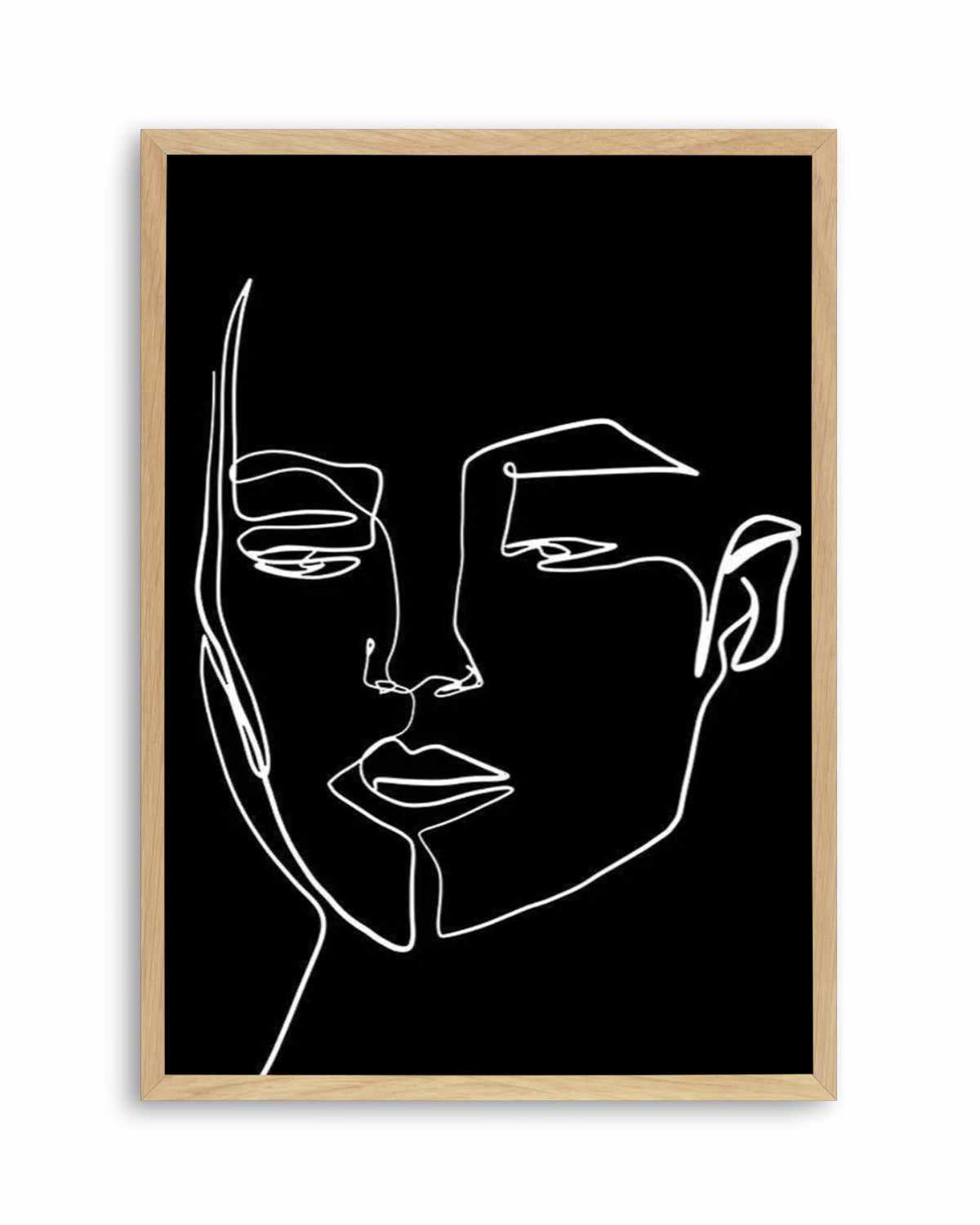 Her Contours II | B&W Art Print