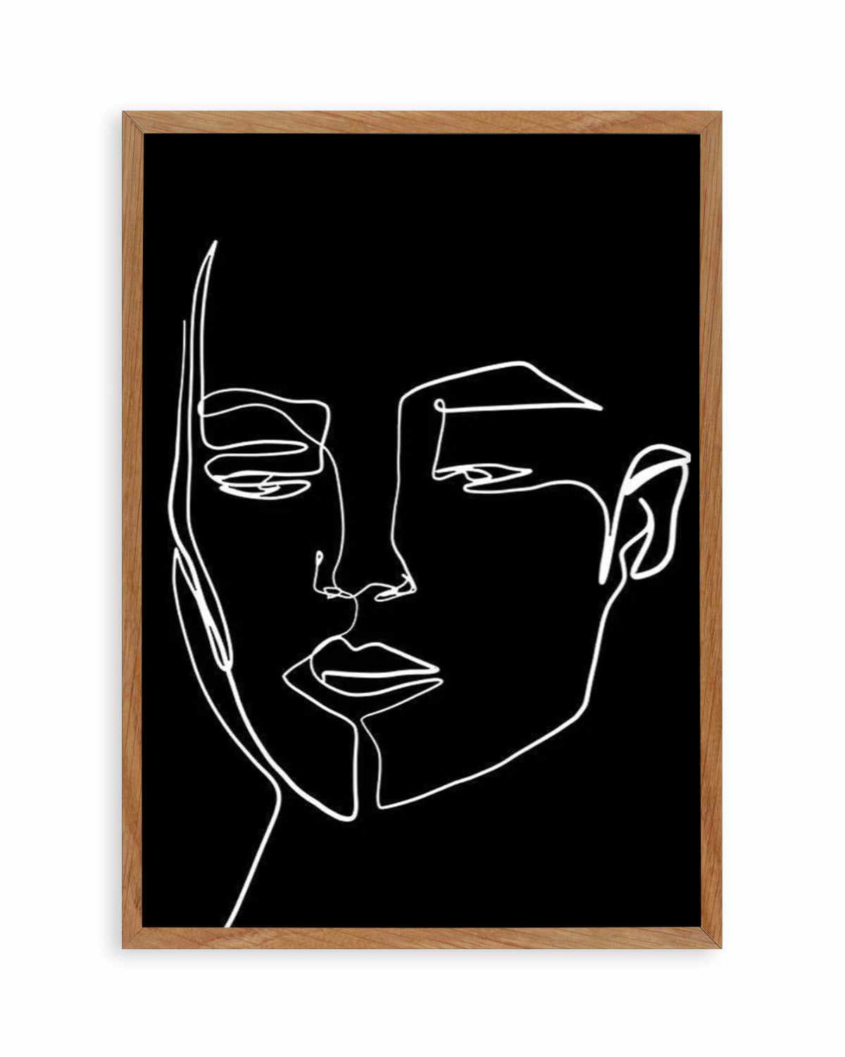 Her Contours II | B&W Art Print