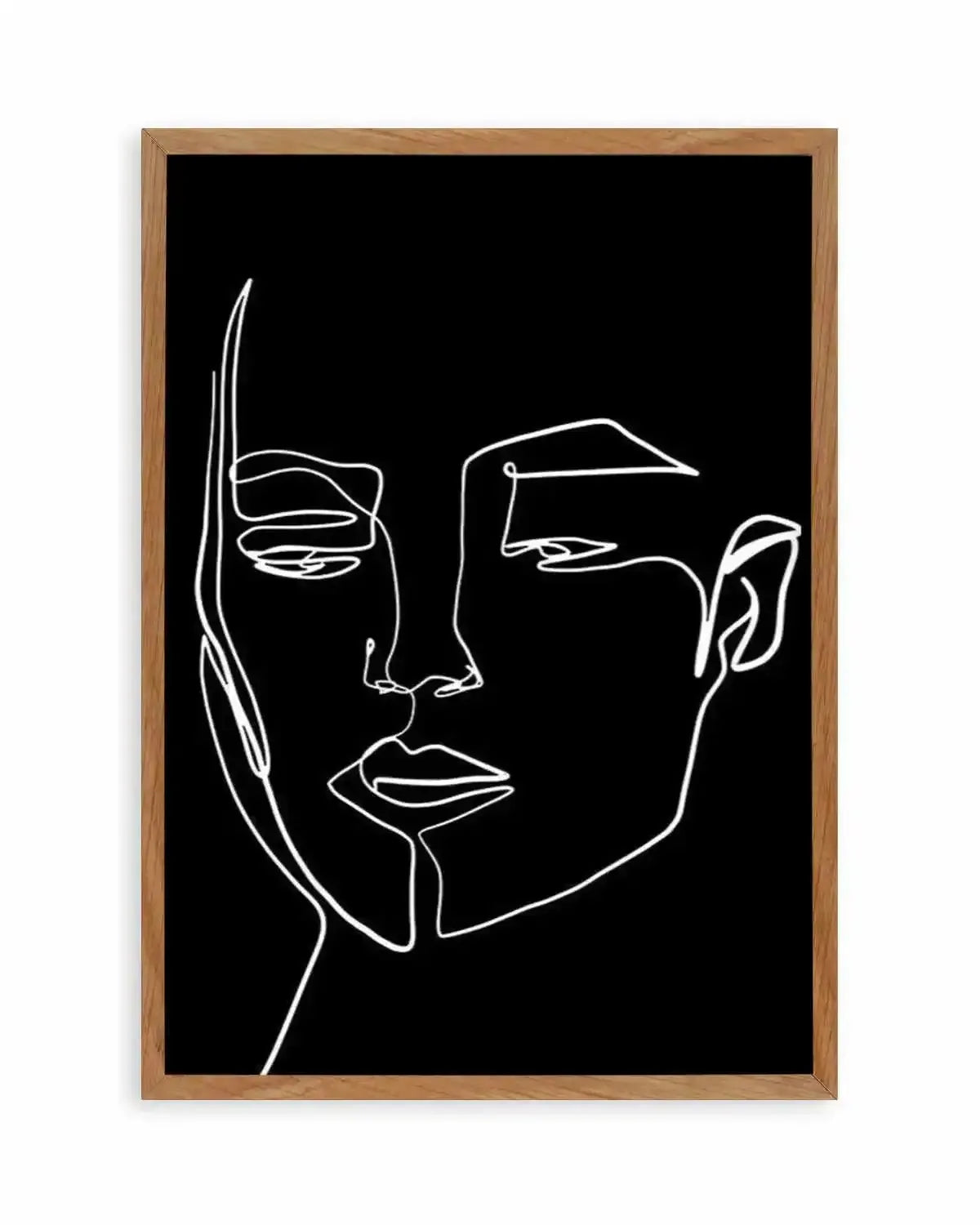Her Contours II | B&W Art Print from Olive et Oriel where you can shop wallpaper and artworks online