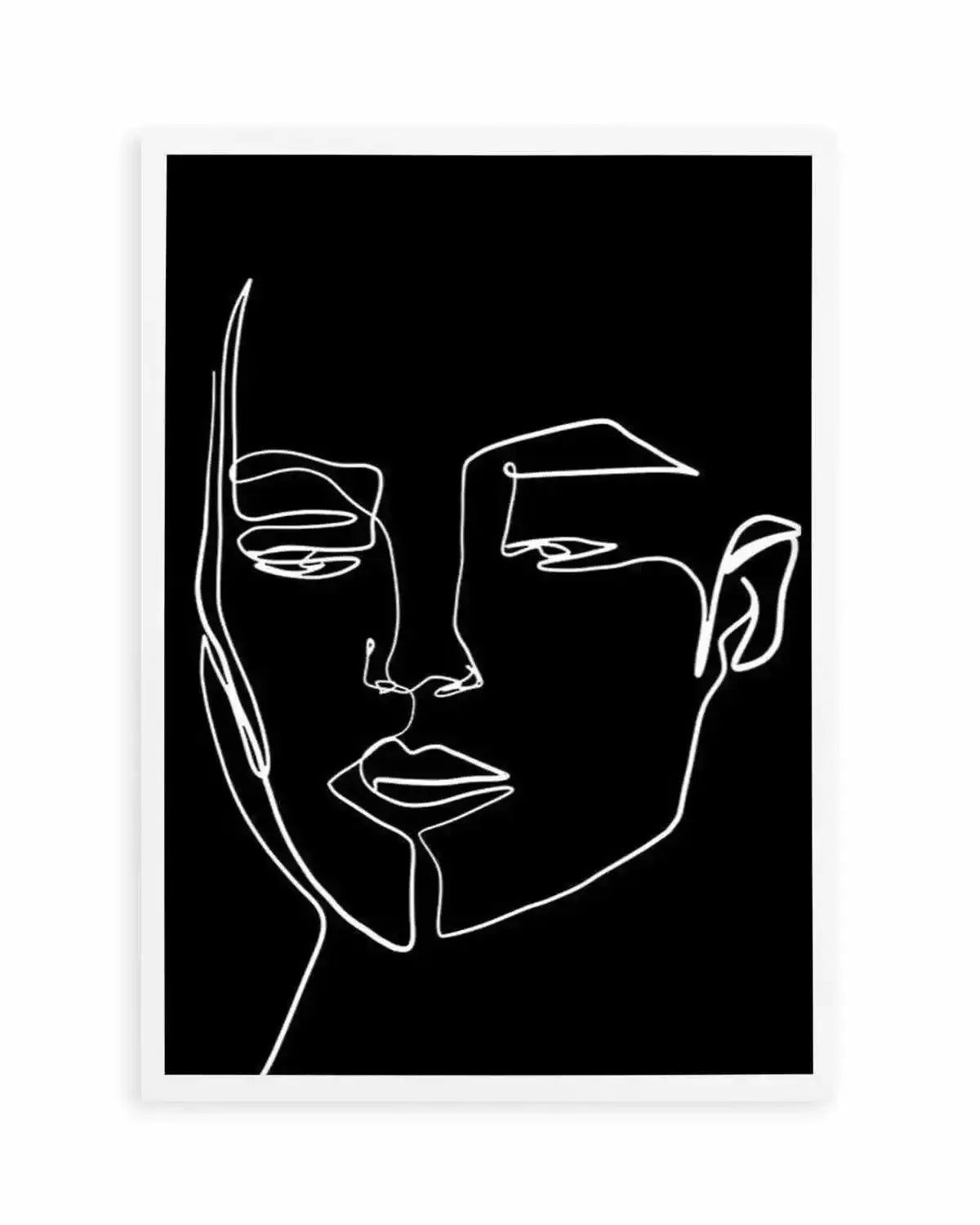 Her Contours II | B&W Art Print from Olive et Oriel where you can shop wallpaper and artworks online