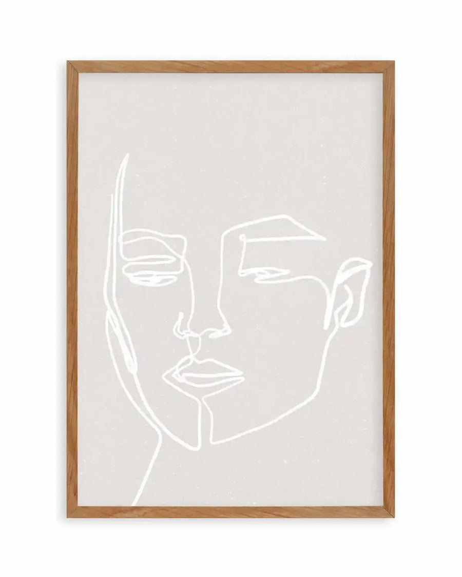 Her Contours II | Stone Art Print from Olive et Oriel where you can shop wallpaper and artworks online