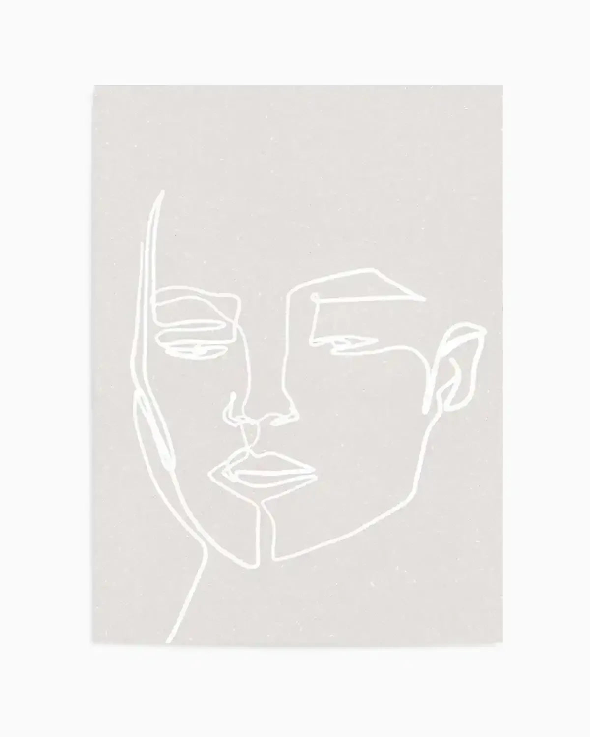 Her Contours II | Stone Art Print from Olive et Oriel where you can shop wallpaper and artworks online