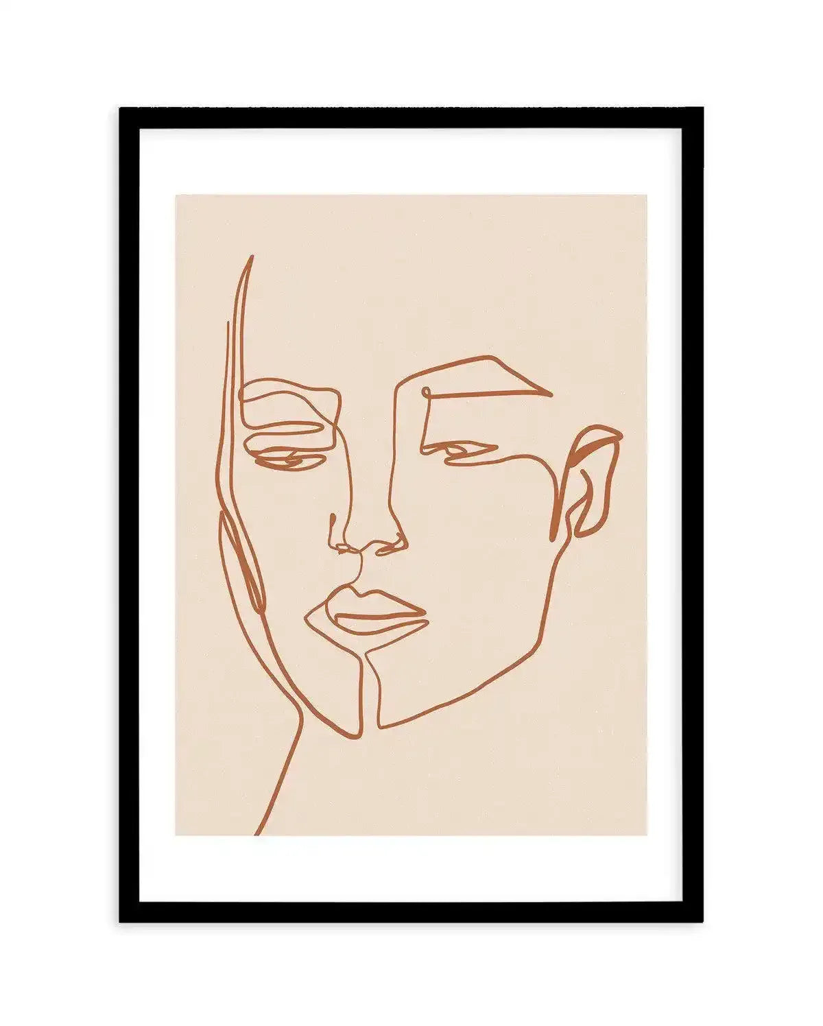 Her Contours | Terracotta Art Print-Buy-Bohemian-Wall-Art-Print-And-Boho-Pictures-from-Olive-et-Oriel-Bohemian-Wall-Art-Print-And-Boho-Pictures-And-Also-Boho-Abstract-Art-Paintings-On-Canvas-For-A-Girls-Bedroom-Wall-Decor-Collection-of-Boho-Style-Feminine-Art-Poster-and-Framed-Artwork-Update-Your-Home-Decorating-Style-With-These-Beautiful-Wall-Art-Prints-Australia