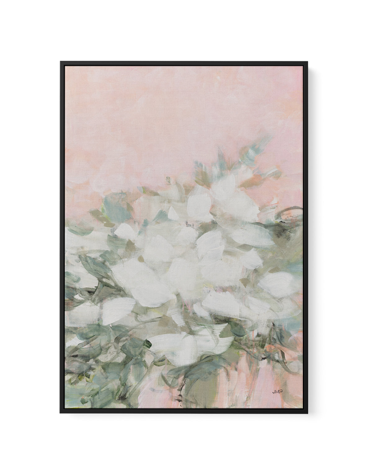 Her Garden I | Framed Canvas Art Print