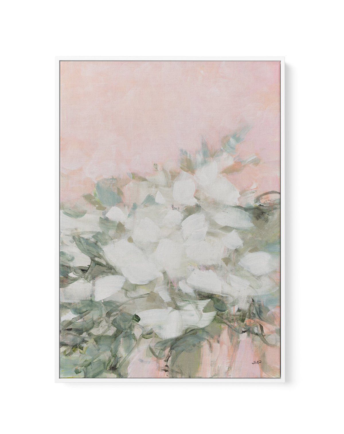 Her Garden I | Framed Canvas Art Print