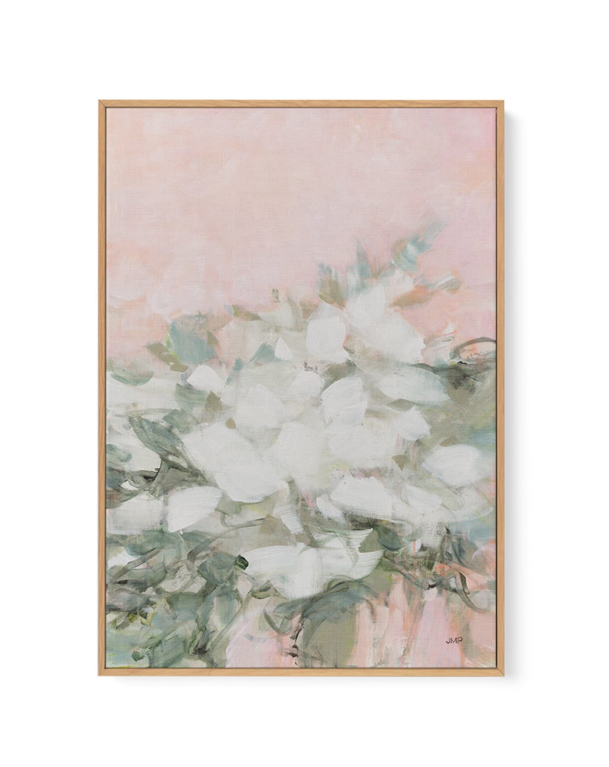 Her Garden I | Framed Canvas Art Print