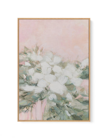 Her Garden II | Framed Canvas Wall Art