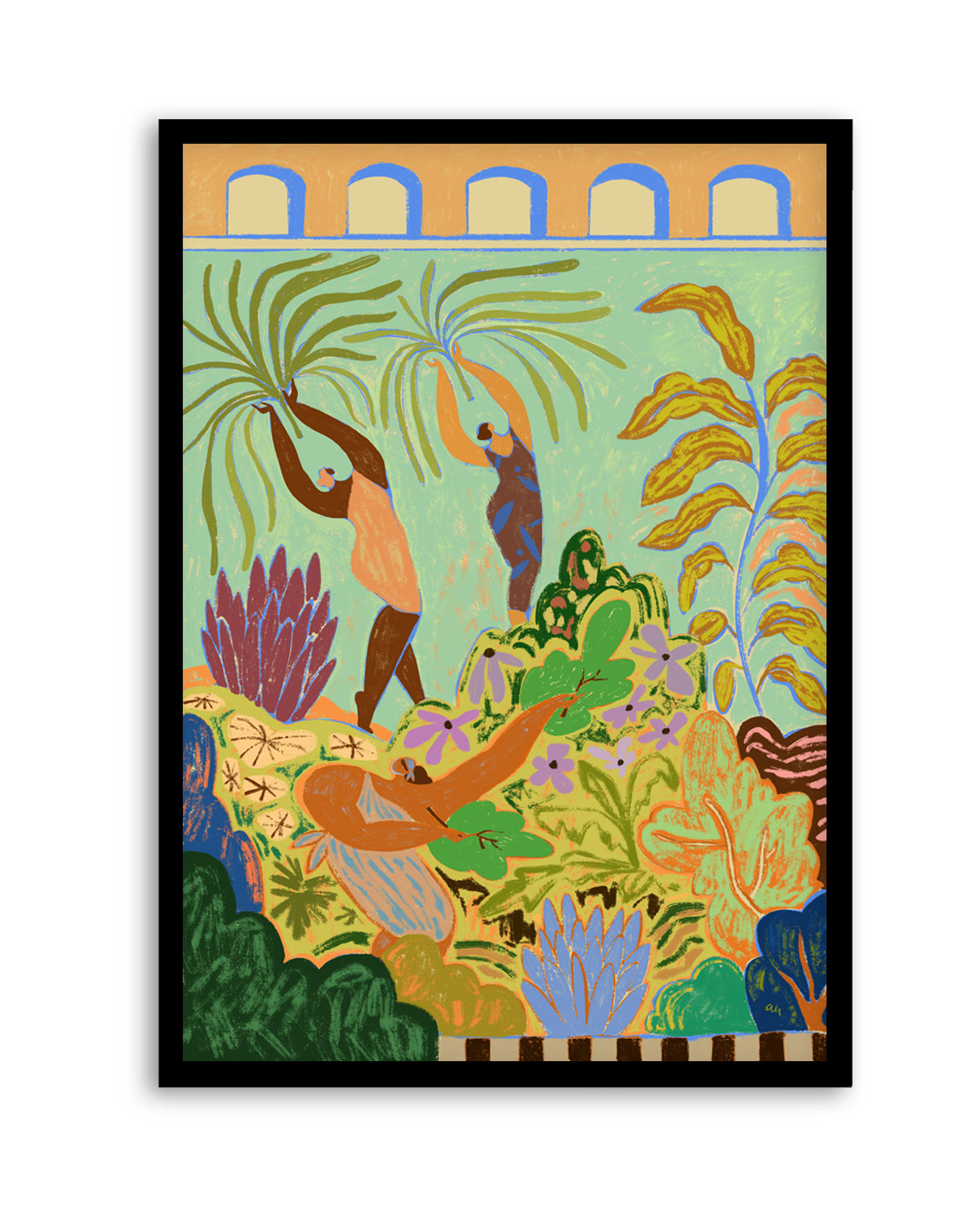 Her Garden by Arty Guava | Art Print