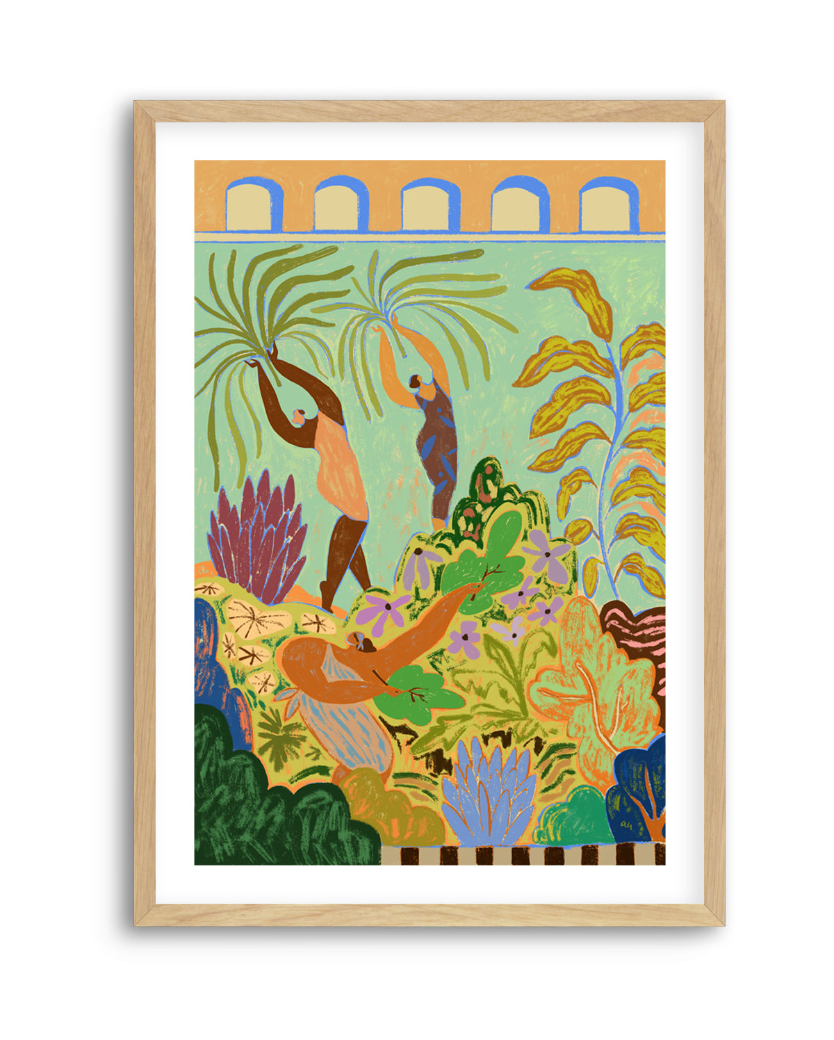 Her Garden by Arty Guava | Art Print