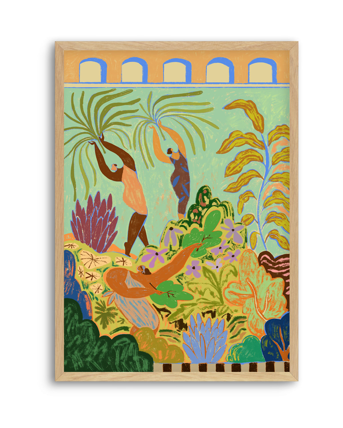 Her Garden by Arty Guava | Art Print