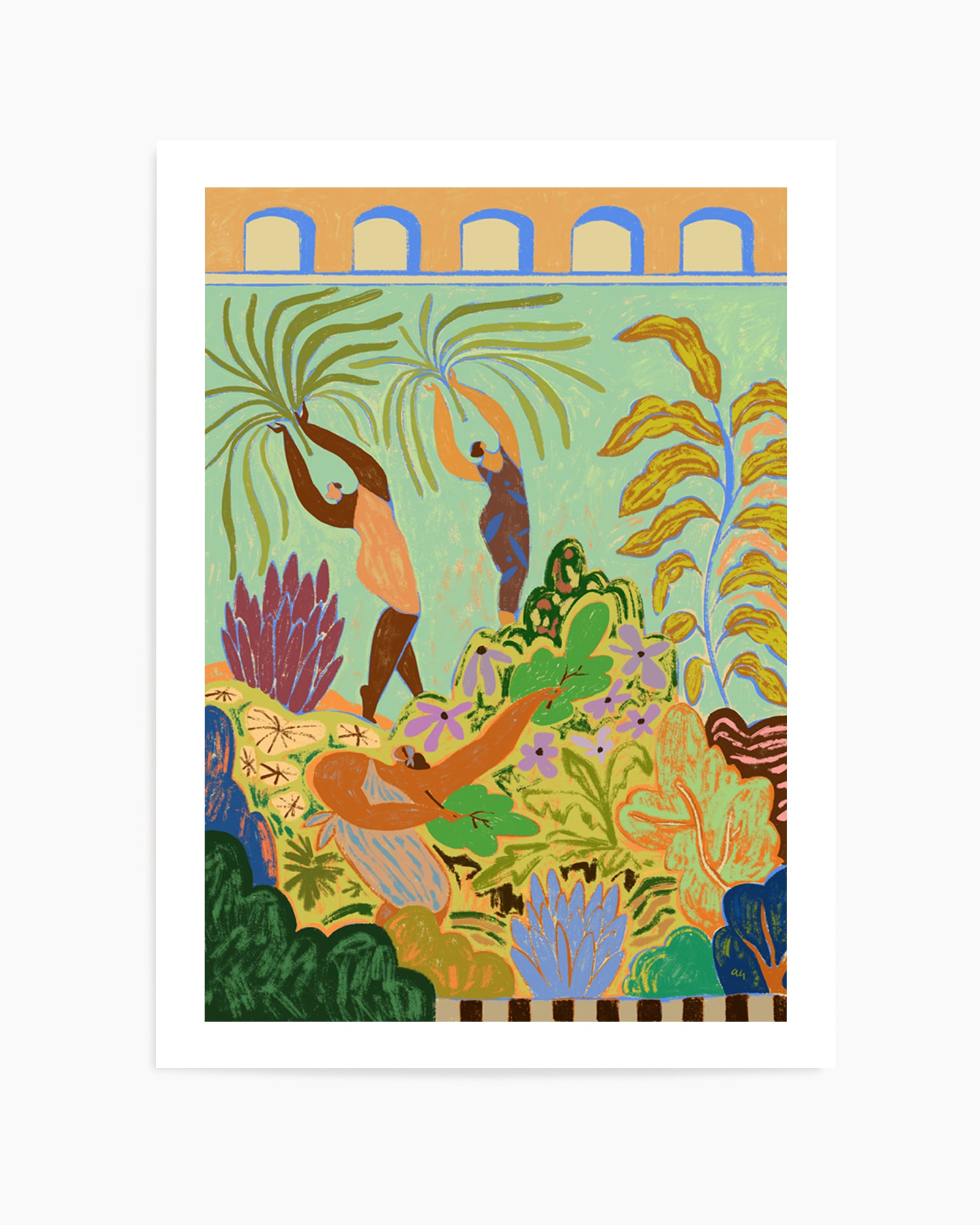 Her Garden by Arty Guava | Art Print