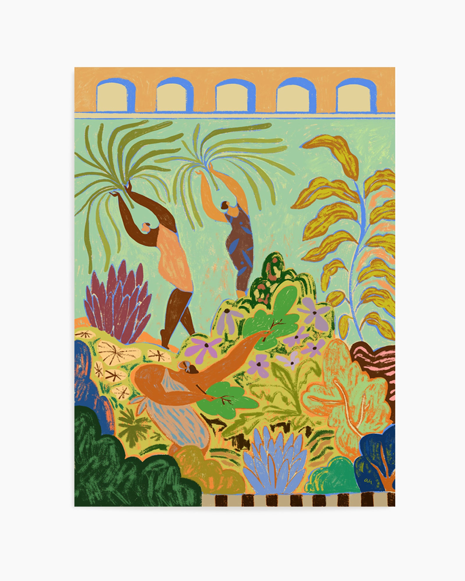 Her Garden by Arty Guava | Art Print