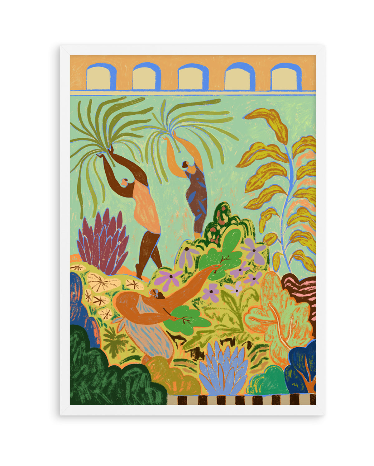 Her Garden by Arty Guava | Art Print