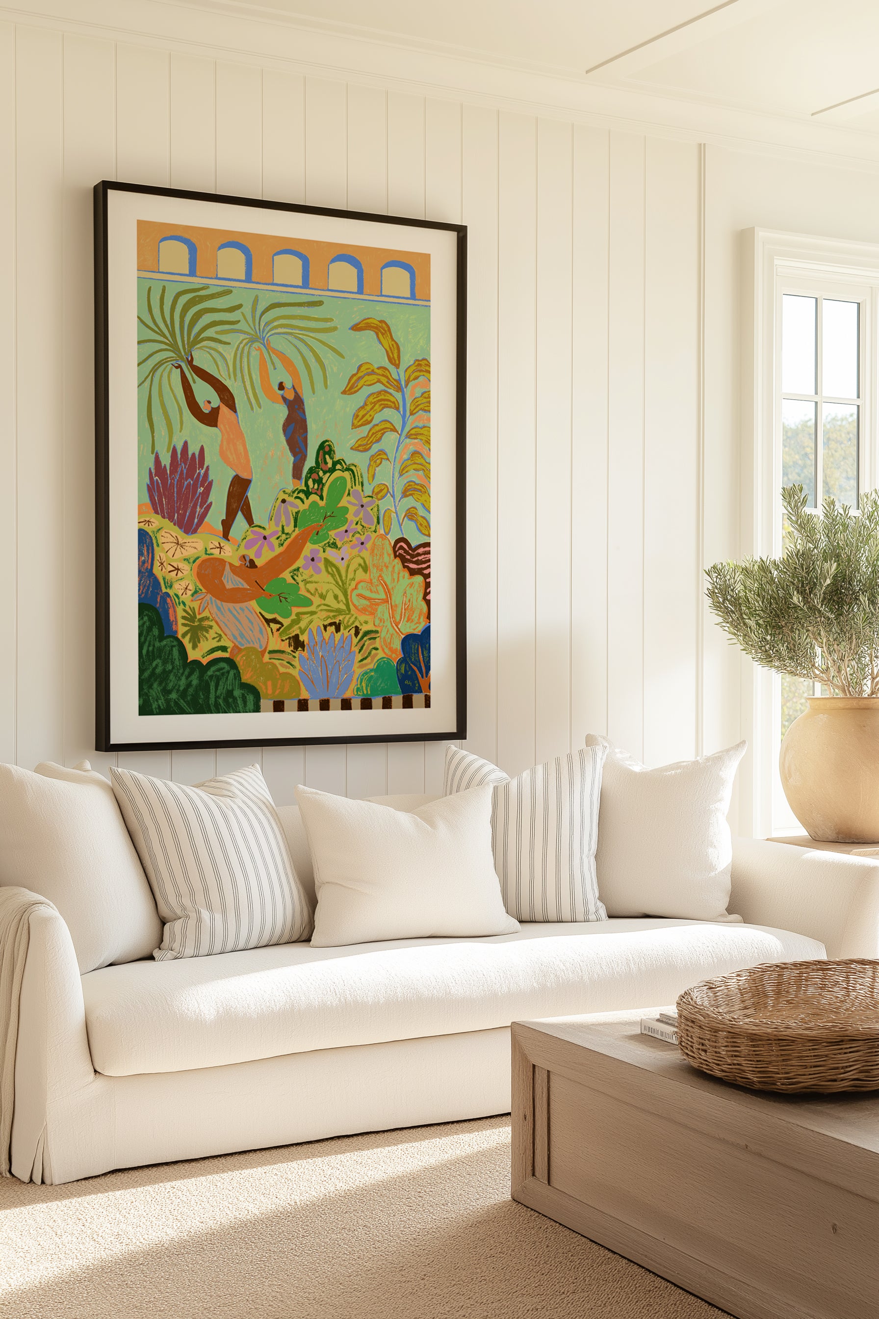 Her Garden by Arty Guava | Art Print