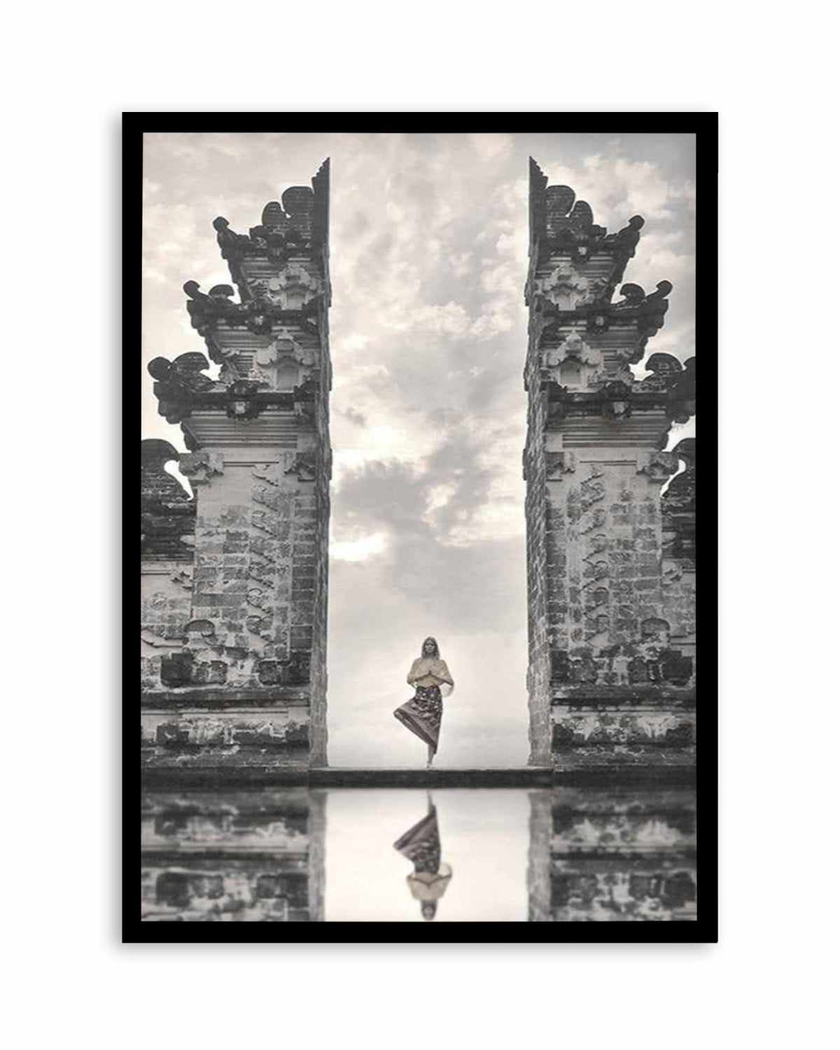 Her Temple Art Print