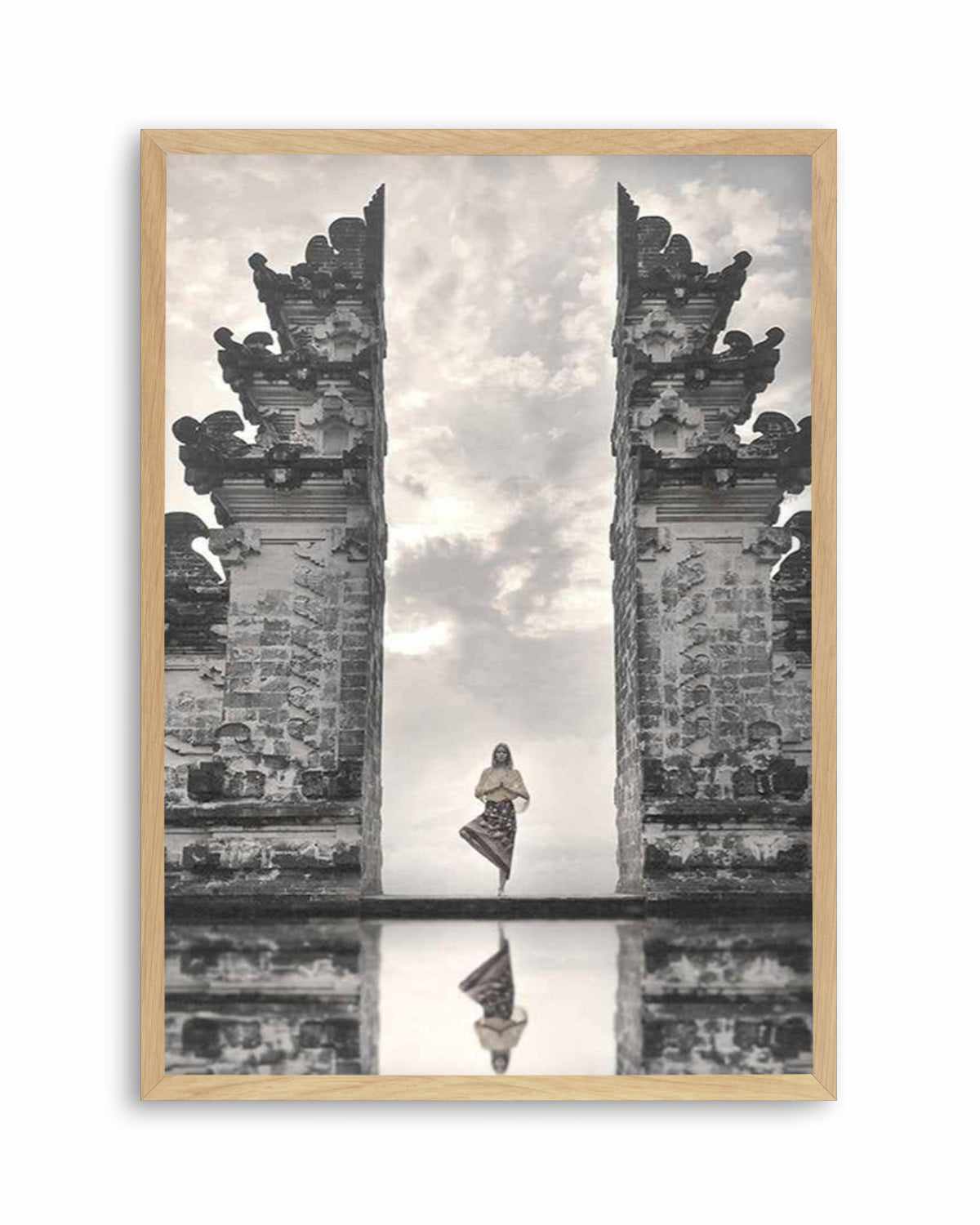 Her Temple Art Print