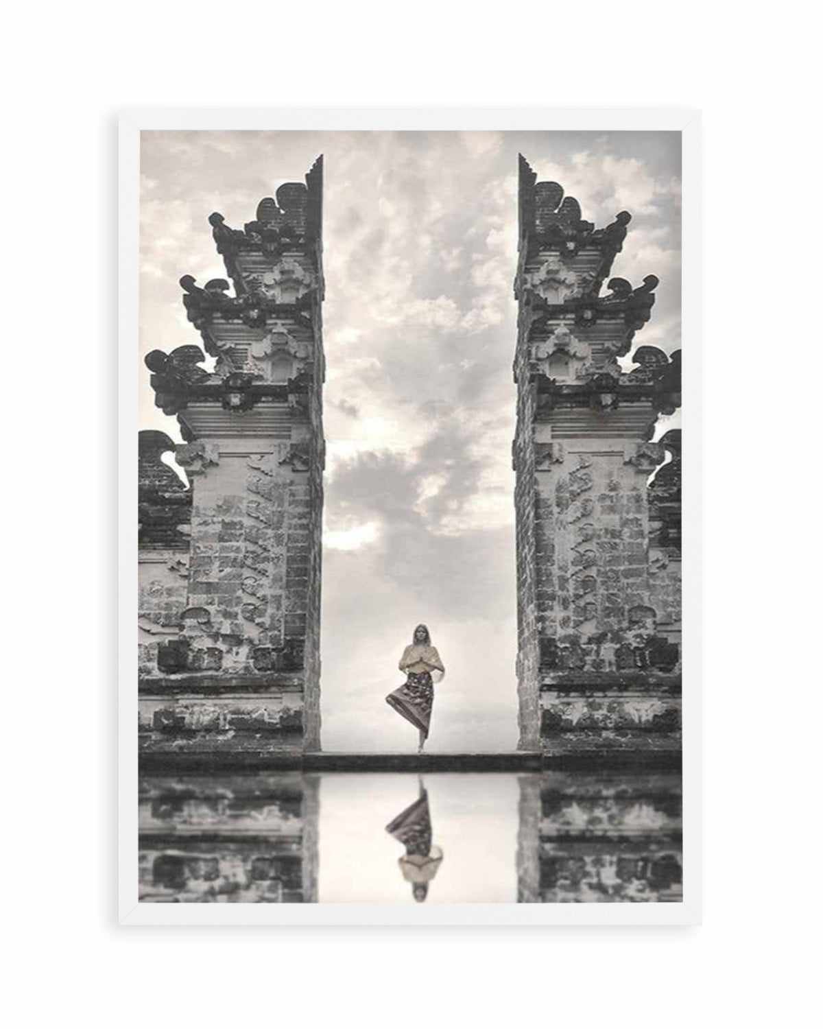 Her Temple Art Print