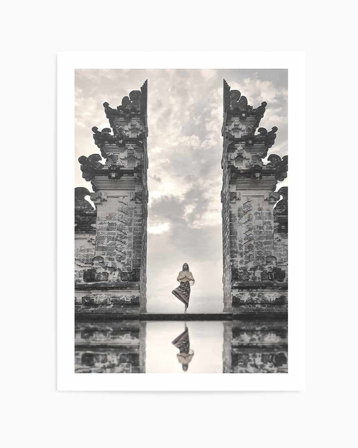 Her Temple Art Print