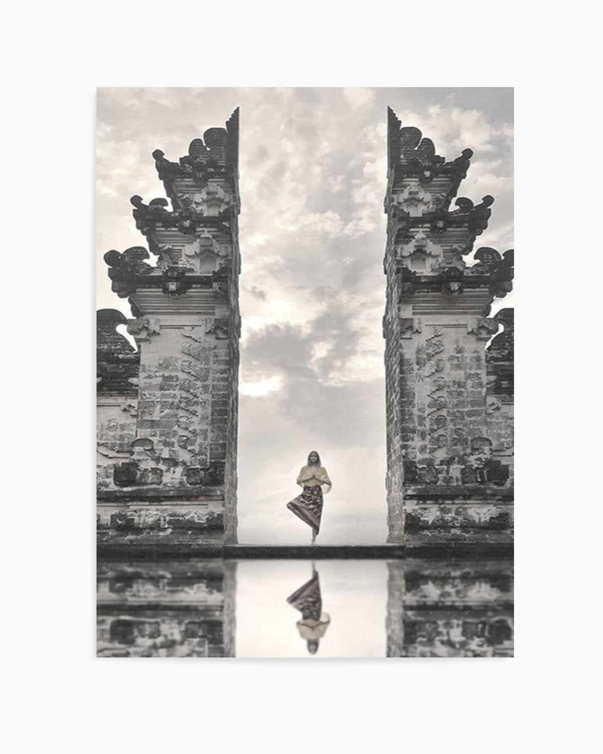 Her Temple Art Print