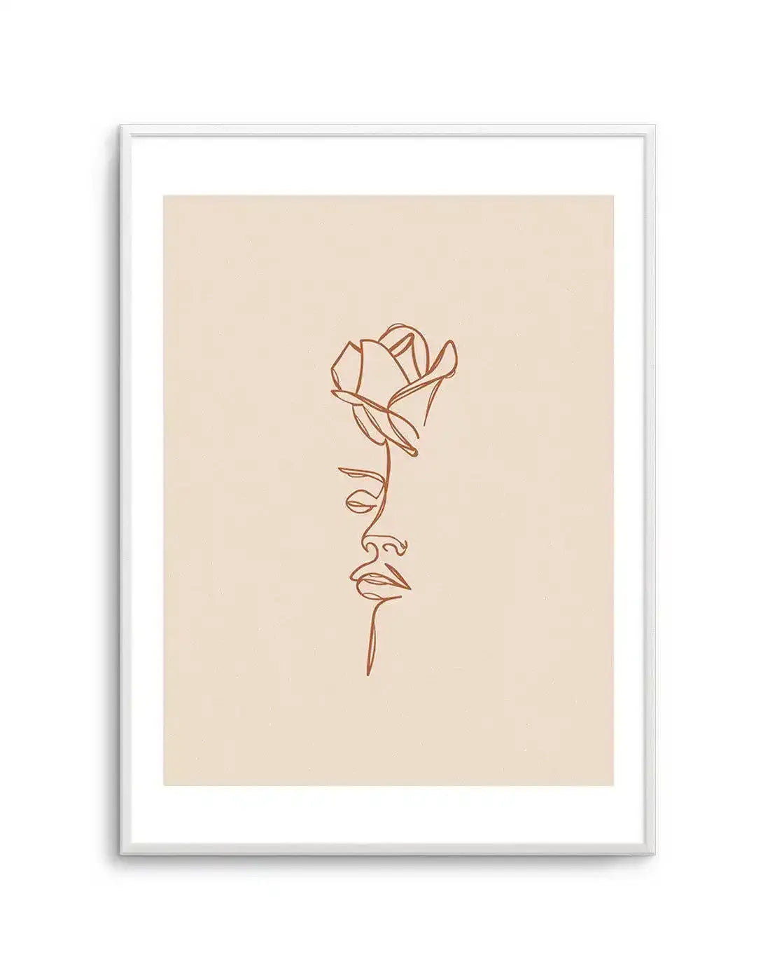 Her Wild Rose | Terracotta Art Print-Buy-Bohemian-Wall-Art-Print-And-Boho-Pictures-from-Olive-et-Oriel-Bohemian-Wall-Art-Print-And-Boho-Pictures-And-Also-Boho-Abstract-Art-Paintings-On-Canvas-For-A-Girls-Bedroom-Wall-Decor-Collection-of-Boho-Style-Feminine-Art-Poster-and-Framed-Artwork-Update-Your-Home-Decorating-Style-With-These-Beautiful-Wall-Art-Prints-Australia