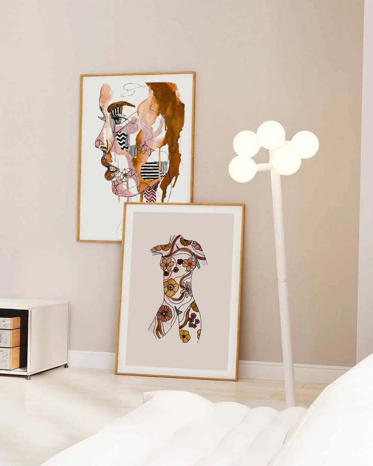 Her by Maku Fenaroli | Art Print from Olive et Oriel where you can shop wallpaper and artworks online