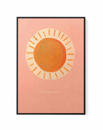 Here Comes the Sun by Merel Takken | Framed Canvas Art Print