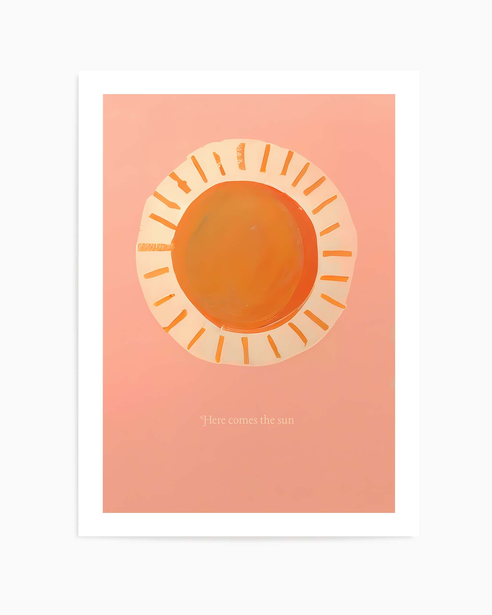 Here Comes the Sun by Merel Takken | Art Print