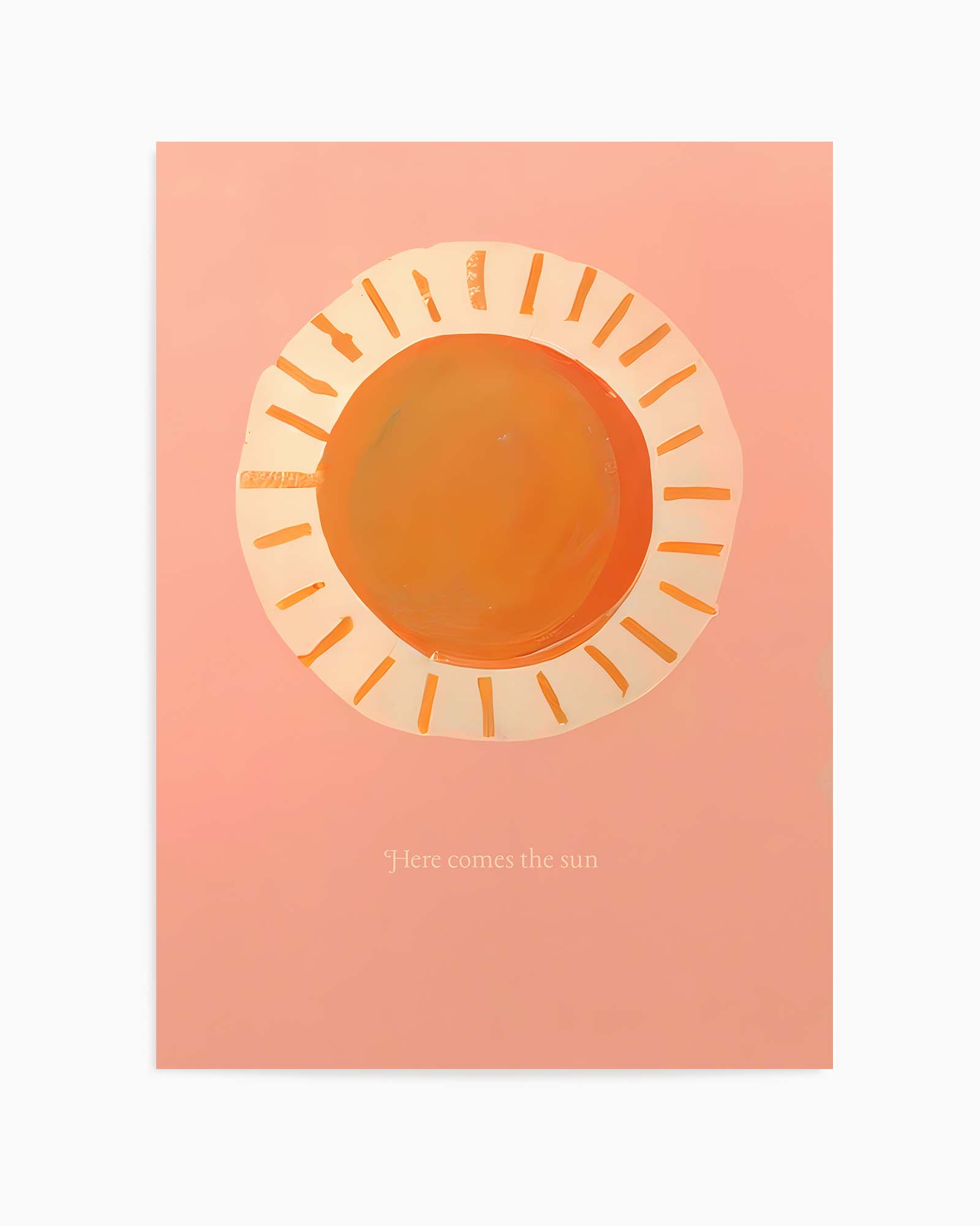 Here Comes the Sun by Merel Takken | Art Print