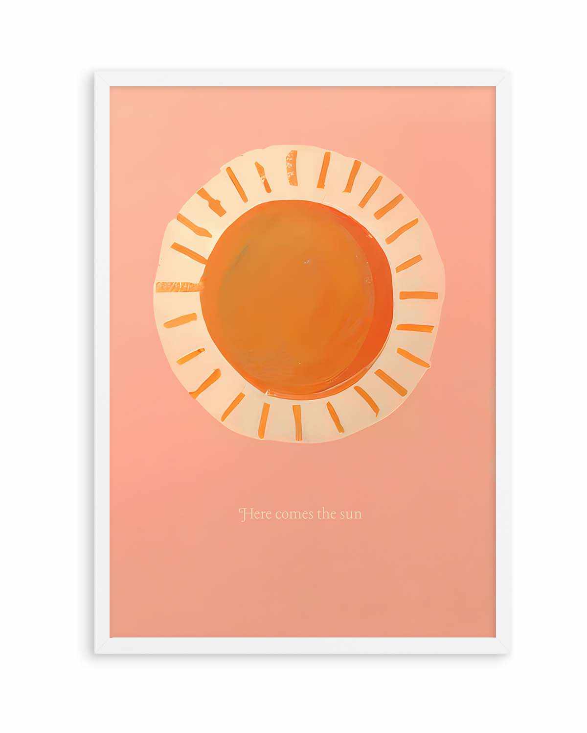 Here Comes the Sun by Merel Takken | Art Print