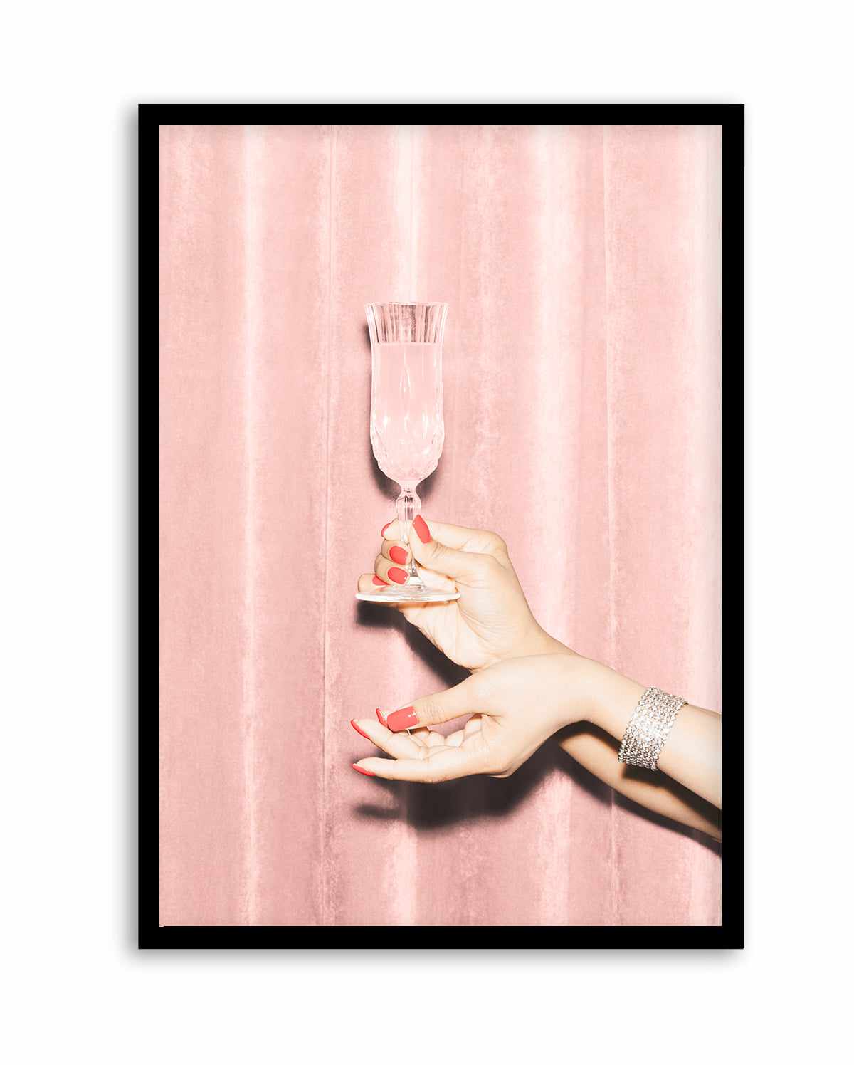 Heres to Pink 01 By Studio III | Art Print