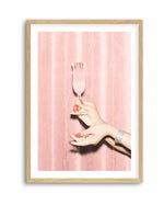Heres to Pink 01 By Studio III | Art Print