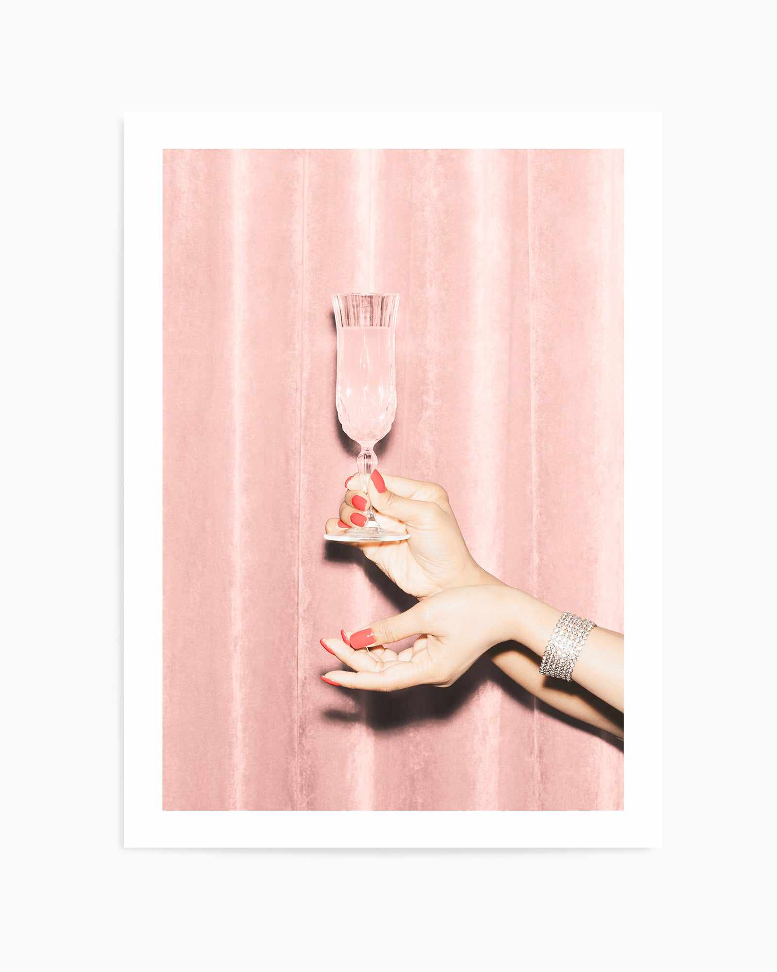 Heres to Pink 01 By Studio III | Art Print