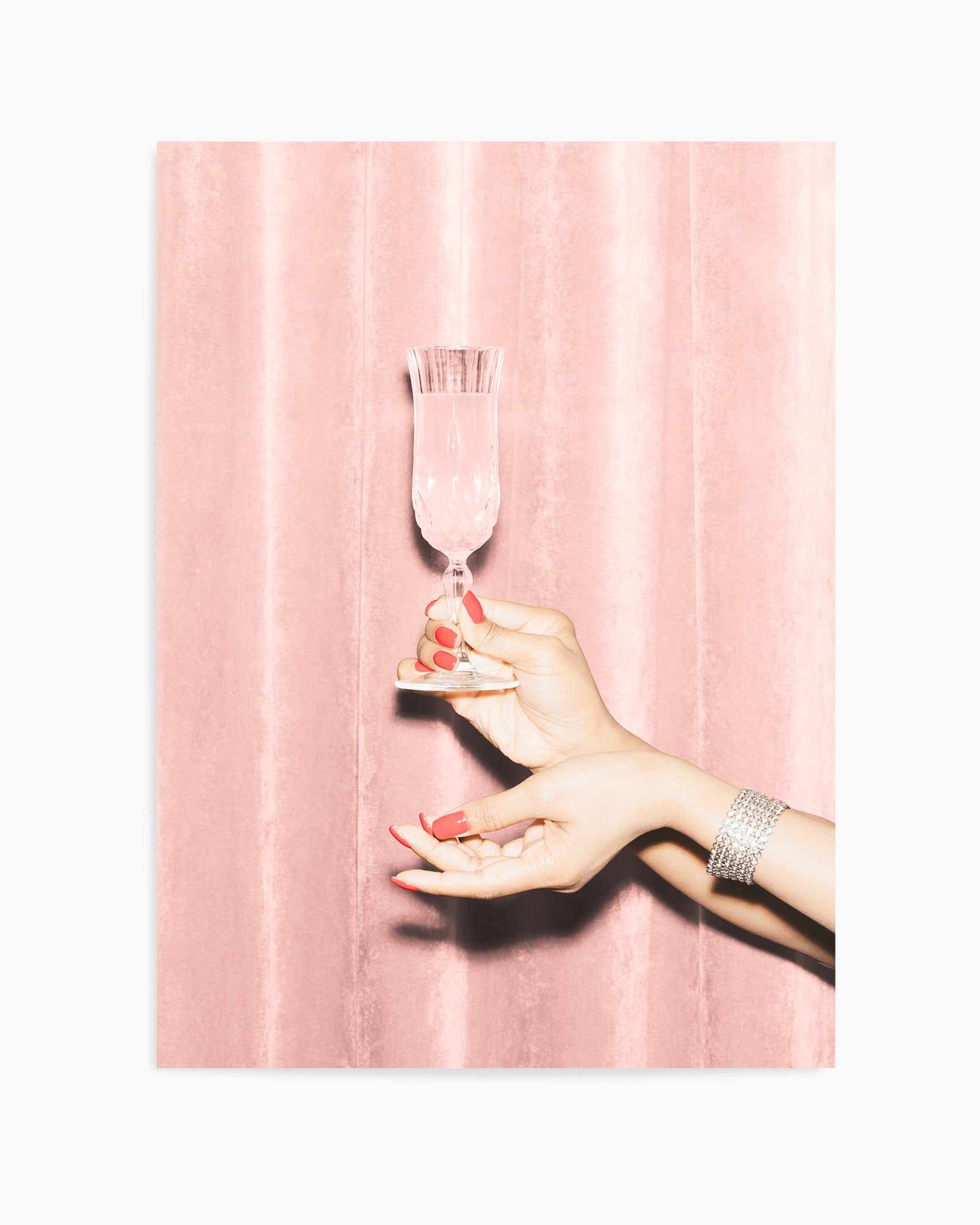 Heres to Pink 01 By Studio III | Art Print