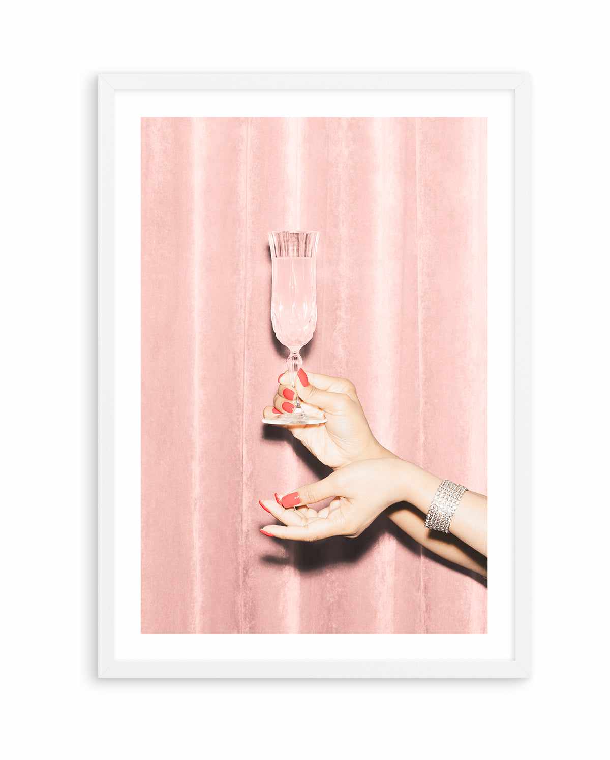 Heres to Pink 01 By Studio III | Art Print