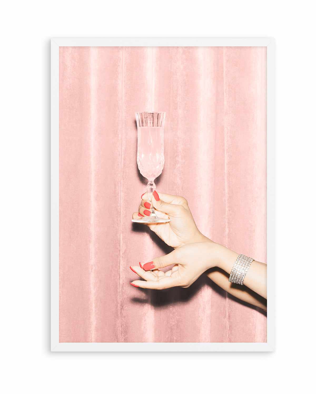 Heres to Pink 01 By Studio III | Art Print