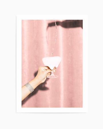 Heres to Pink 04 By Studio III | Art Print from Olive et Oriel where you can shop wallpaper and artworks online