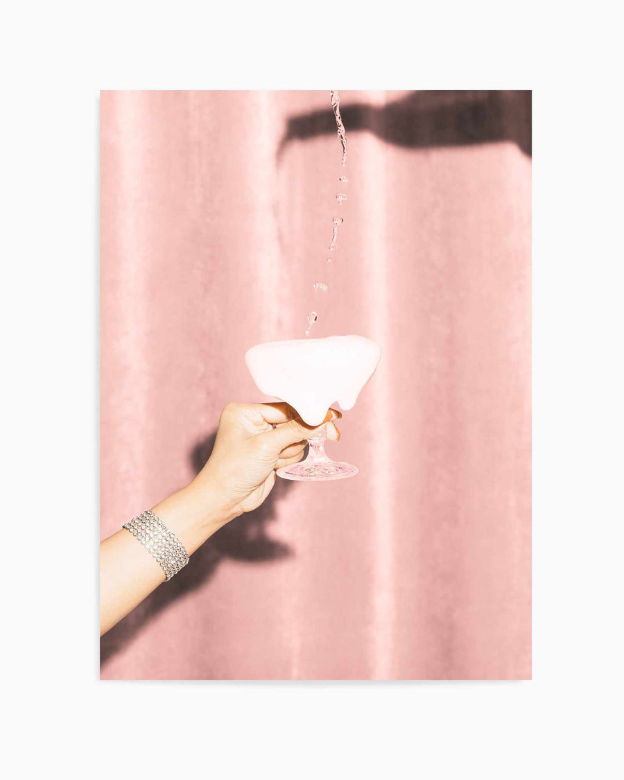 Heres to Pink 04 By Studio III | Art Print from Olive et Oriel where you can shop wallpaper and artworks online