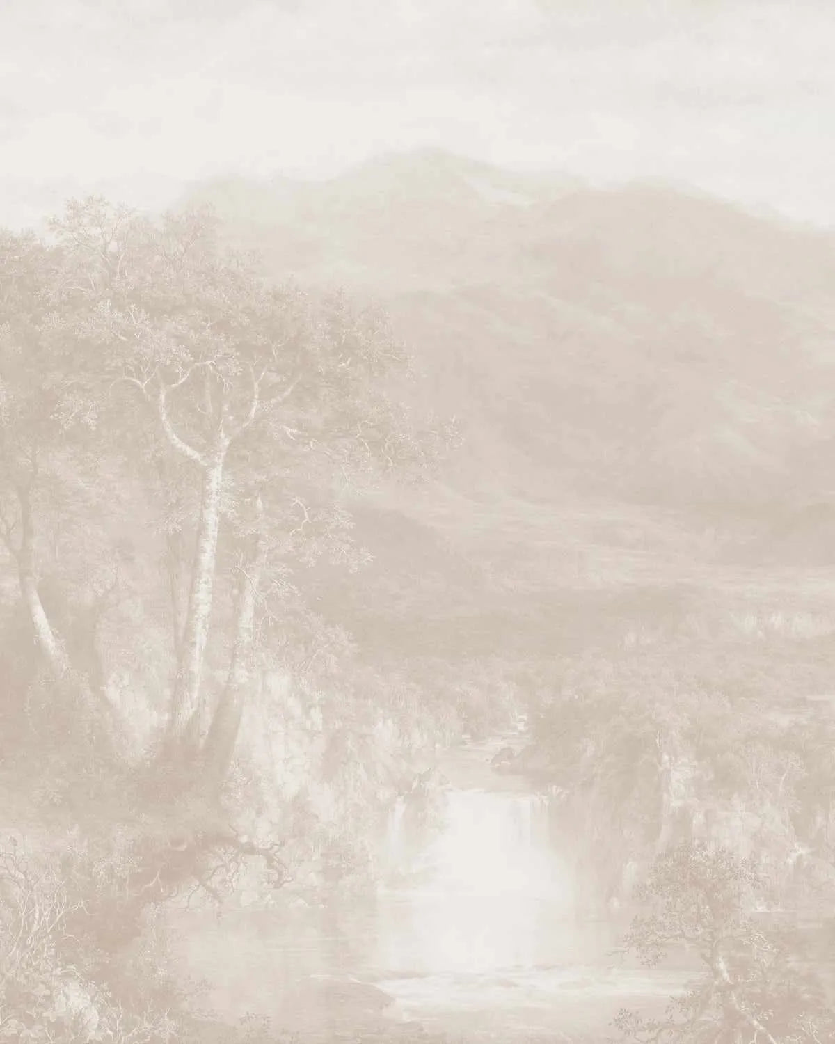 Daintree Paradise Wallpaper Mural from Olive et Oriel where you can shop wallpaper and artworks online