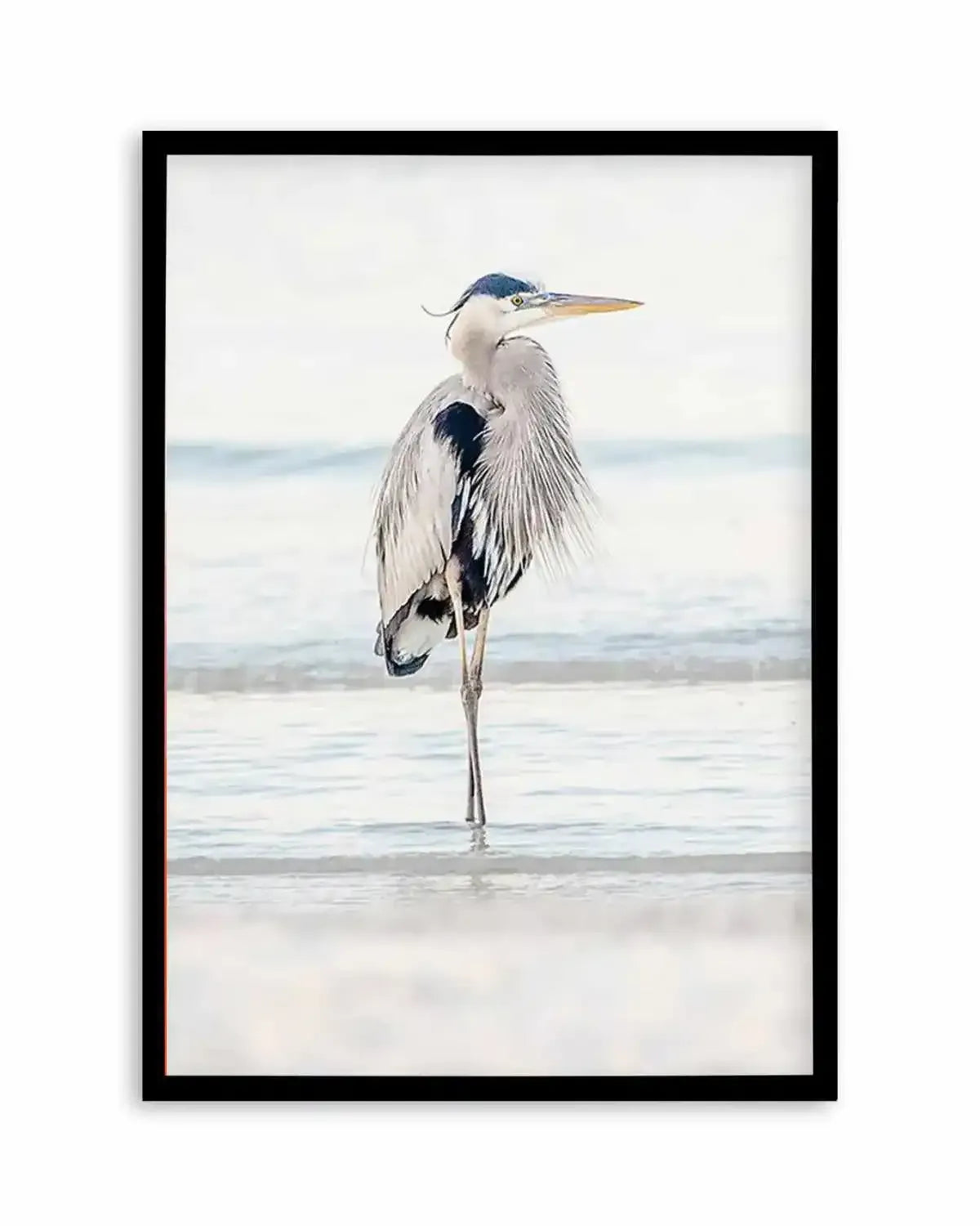 Heron No I Art Print from Olive et Oriel where you can shop wallpaper and artworks online