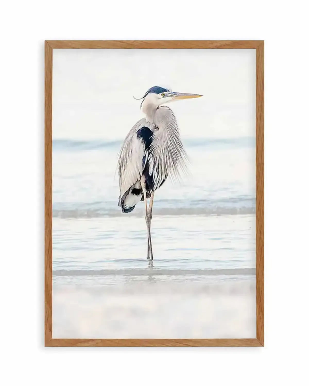 Heron No I Art Print from Olive et Oriel where you can shop wallpaper and artworks online