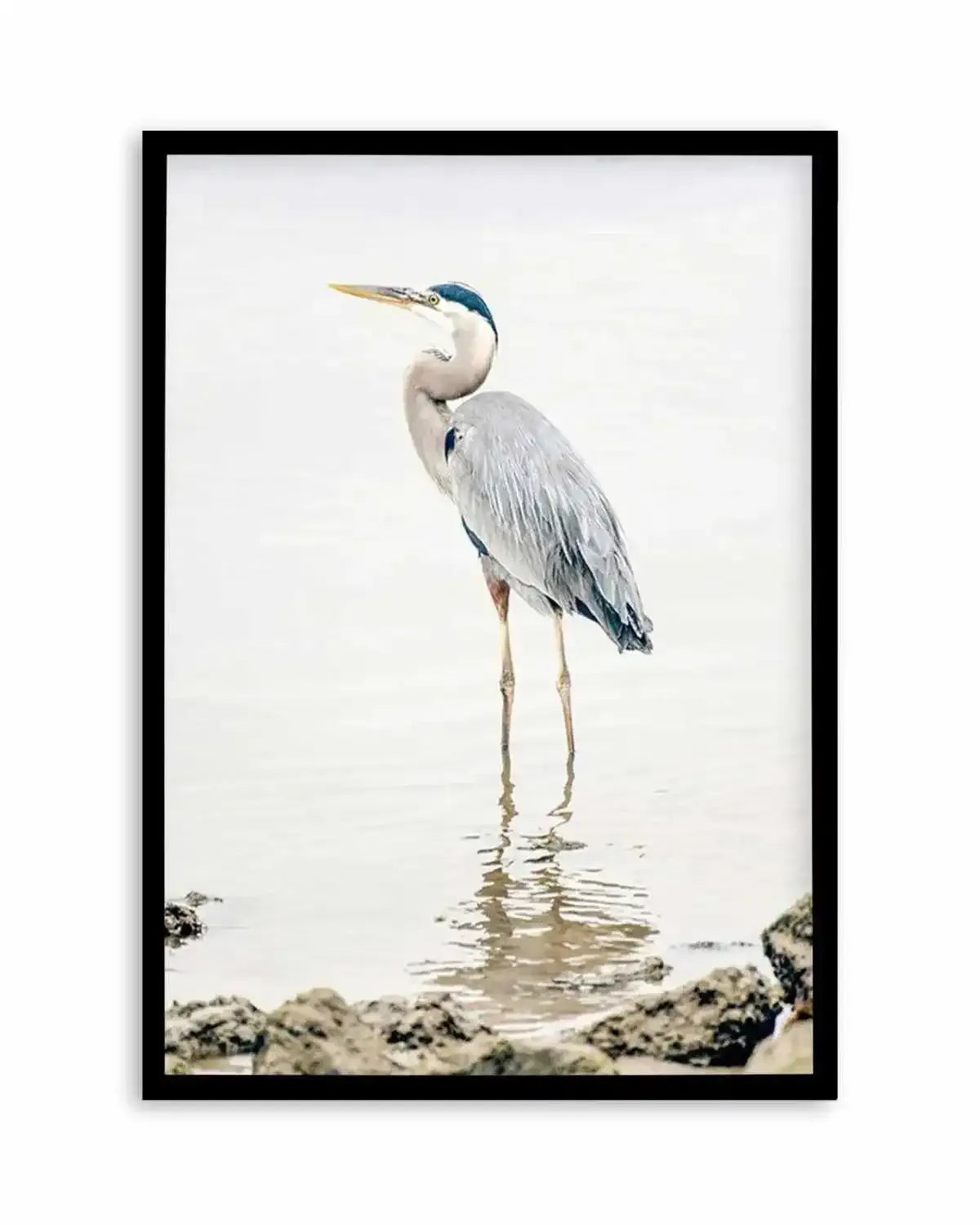 Heron No II Art Print from Olive et Oriel where you can shop wallpaper and artworks online