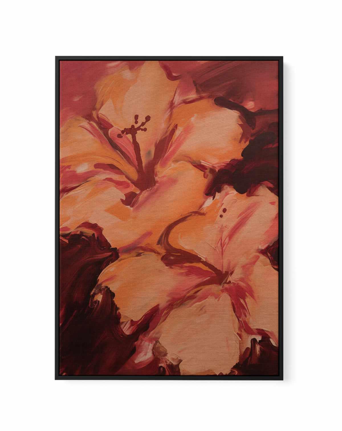 Hibisca I | Framed Canvas Art Print from Olive et Oriel where you can shop wallpaper and artworks online