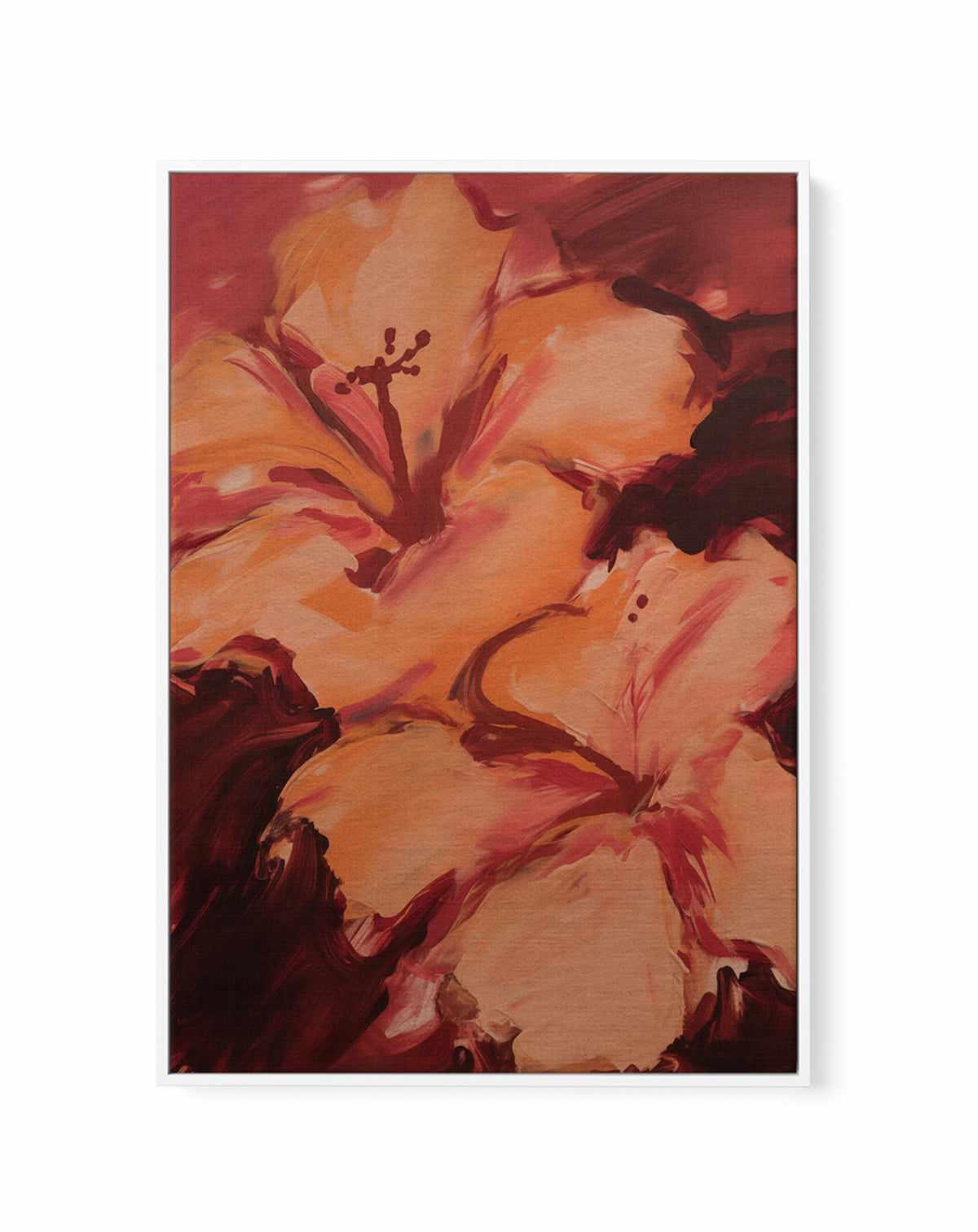 Hibisca I | Framed Canvas Art Print from Olive et Oriel where you can shop wallpaper and artworks online