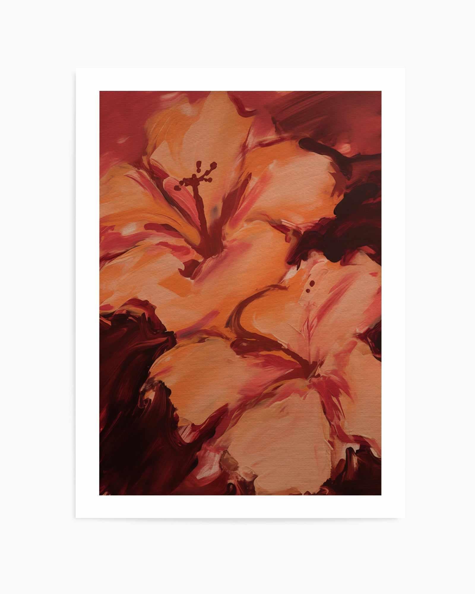Hibisca I | Art Print from Olive et Oriel where you can shop wallpaper and artworks online