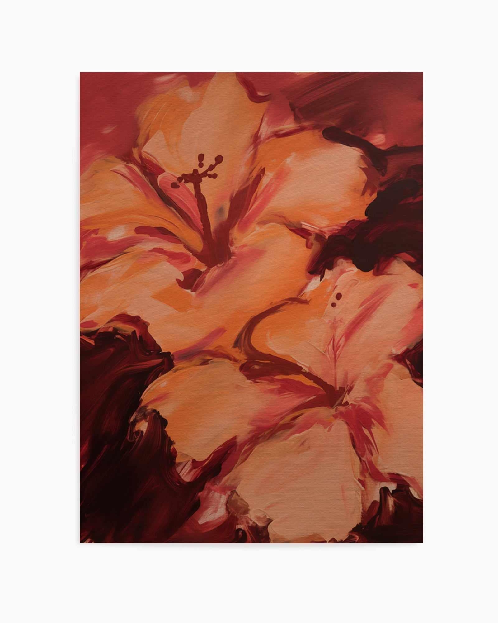 Hibisca I | Art Print from Olive et Oriel where you can shop wallpaper and artworks online