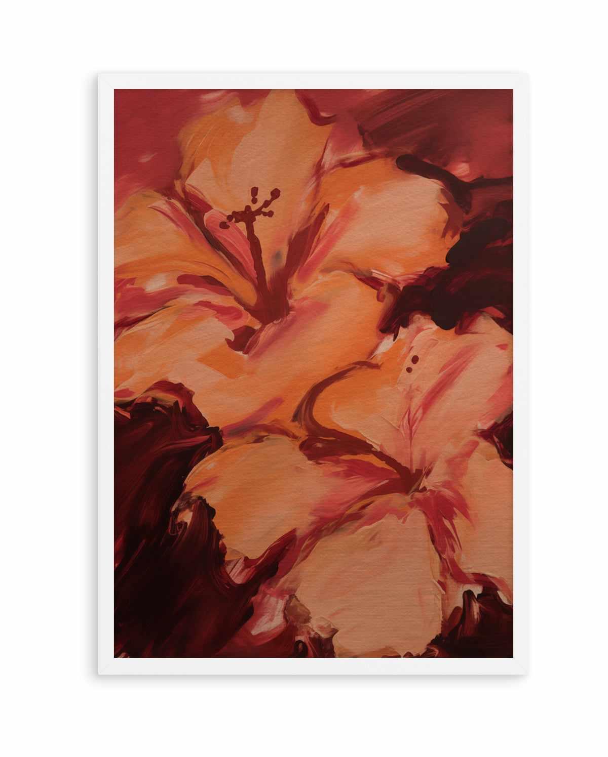 Hibisca I | Art Print from Olive et Oriel where you can shop wallpaper and artworks online