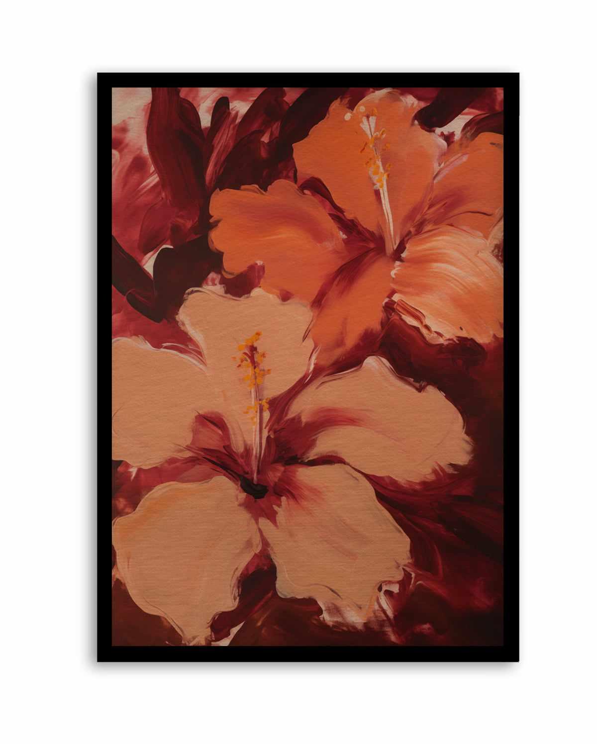 Hibisca II | Art Print from Olive et Oriel where you can shop wallpaper and artworks online