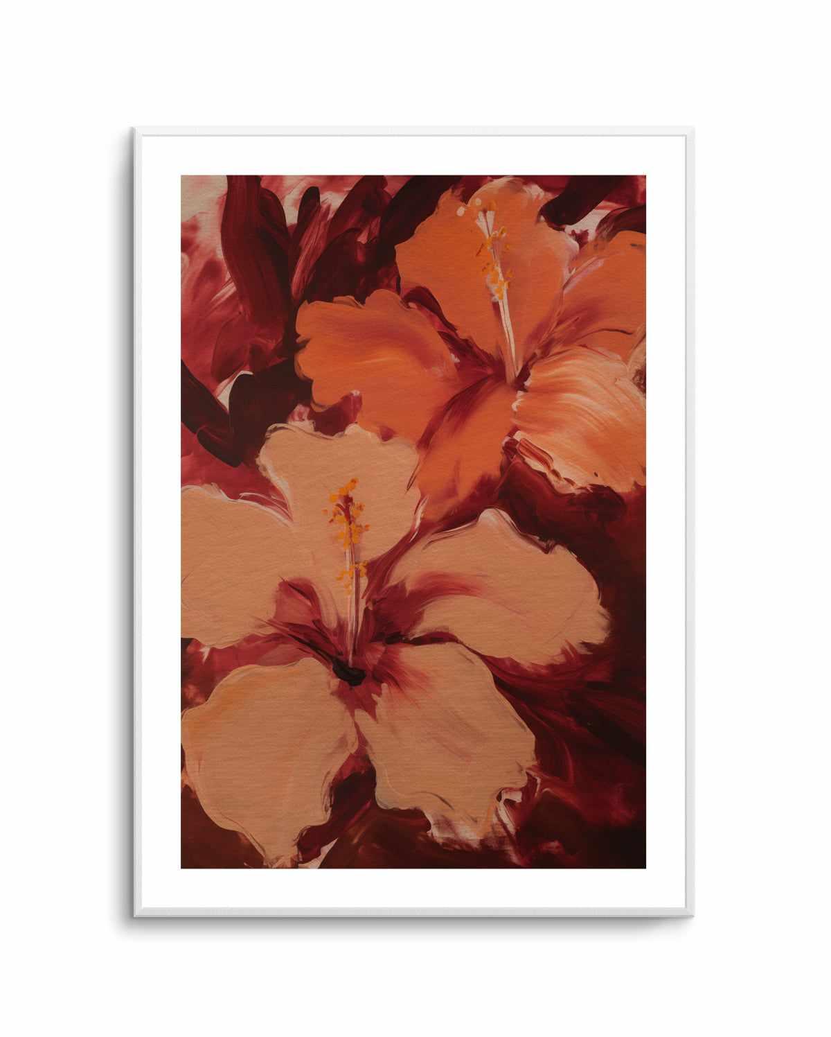 Hibisca II | Art Print from Olive et Oriel where you can shop wallpaper and artworks online