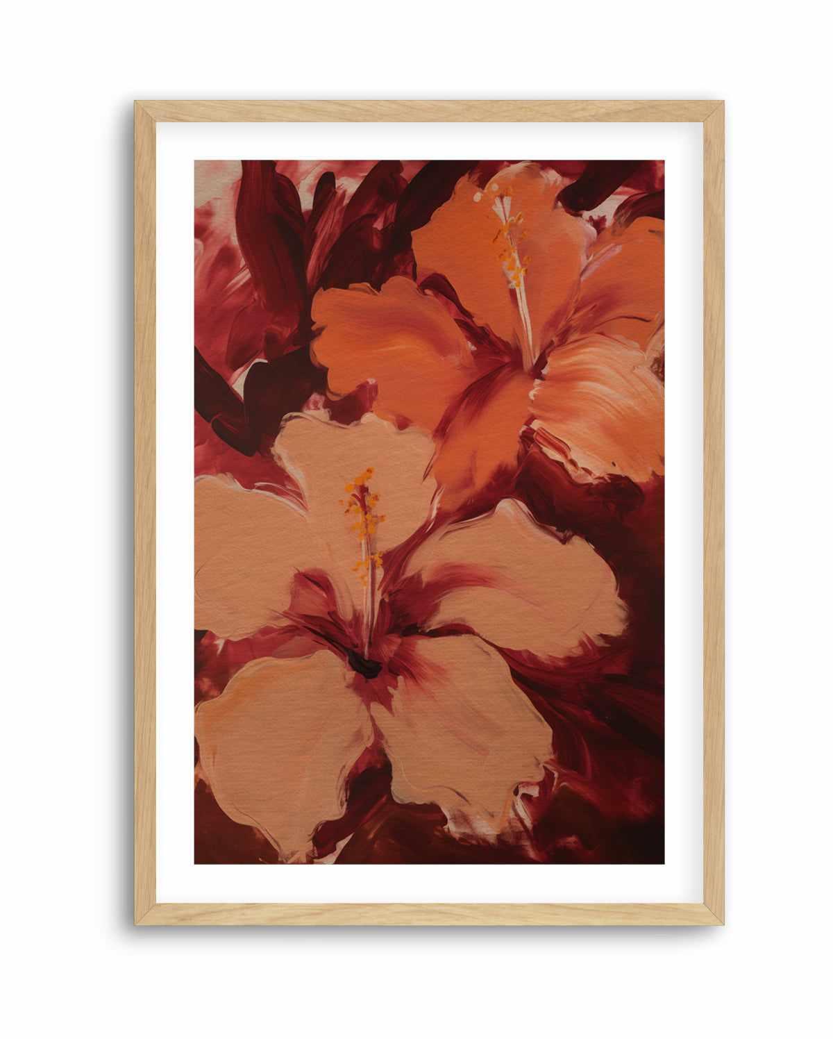 Hibisca II | Art Print from Olive et Oriel where you can shop wallpaper and artworks online