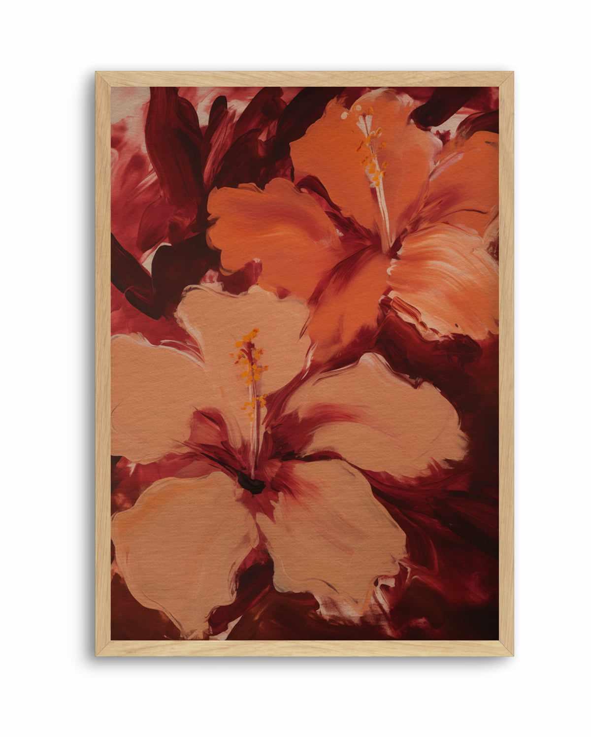 Hibisca II | Art Print from Olive et Oriel where you can shop wallpaper and artworks online